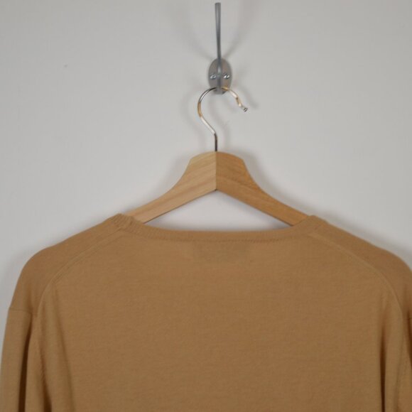 Combatant Gentlemen Mens L Cashmere Cotton Crew Neck Pullover Stretch Sweater - Picture 5 of 5